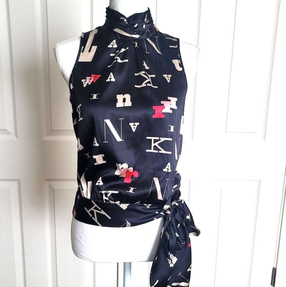 Trina Turk silk blouse M - Picture 1 of 4